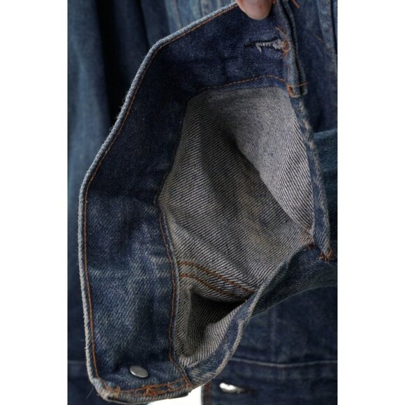 Vintage Levi's Trucker Denim Jacket Mens Sz 38 - Picture 6 of 16